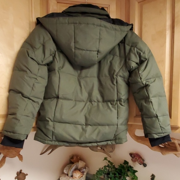 NWOT FKOW Down Ski Jacket W/Removable Hood Size M - Picture 3 of 8